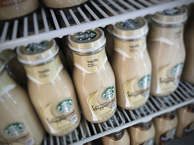Starbucks Vanilla Frappuccino bottles marked with one of four expiration dates are being recalled.
Mandatory Credit:	Richard B. Levine/Newscom/Zuma Press