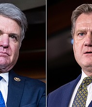 Texas Congressman Mike McCaul and Ohio Congressman Mike Turner, two leading House Republicans, have called on President Joe Biden to increase military support to Ukraine in its defense against Russia's invasion and reiterated support on both sides of the aisle for continuing to fund the Ukrainian war effort.
Mandatory Credit:	Getty Images