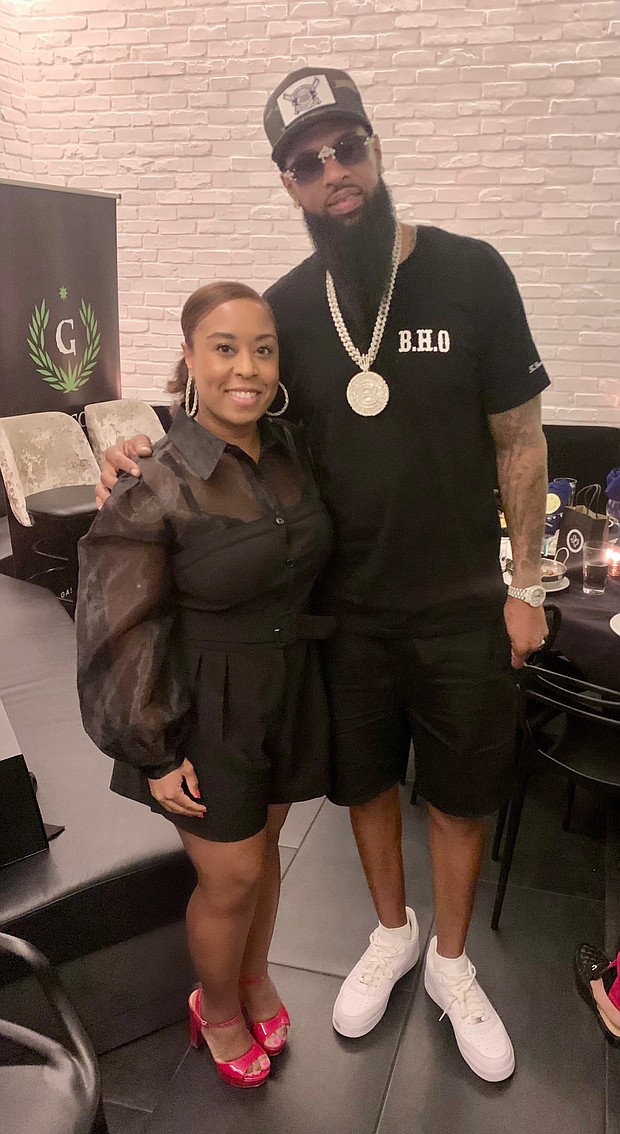 Erynn Haskins and Slim THug