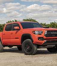 2023 Toyota Tacoma TRD PRO in Solar Octane