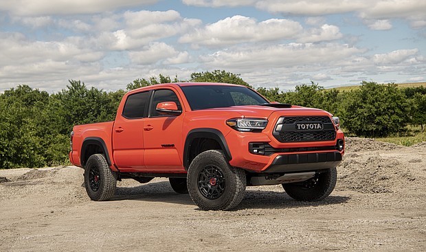 2023 Toyota Tacoma TRD PRO in Solar Octane