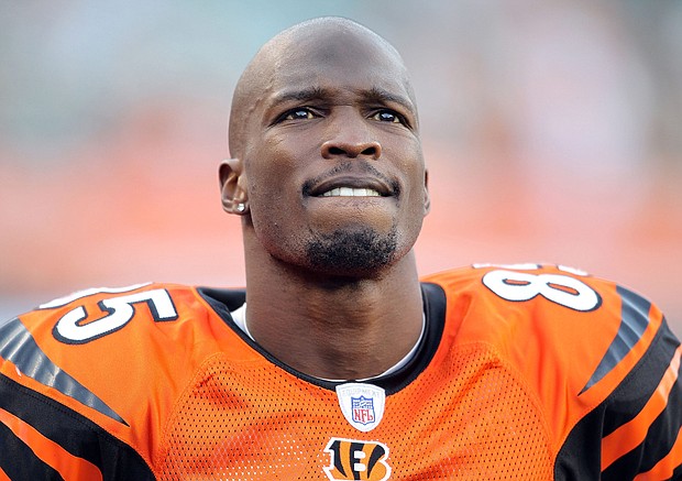 Chad Johnson says staying in the stadium helped him focus on his game.
Mandatory Credit:	Andy Lyons/Getty Images