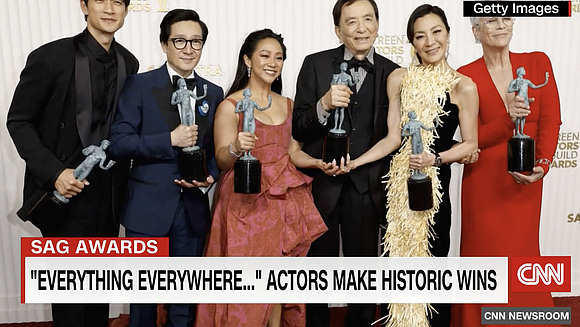 Max Foster recaps the SAG awards.