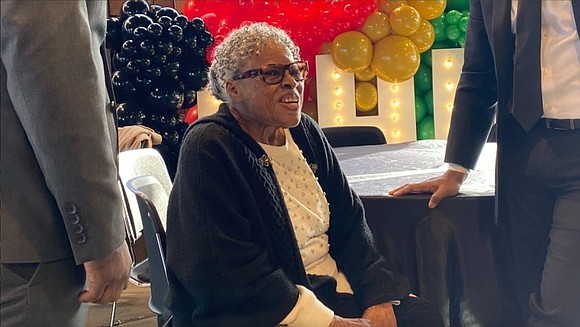 "The Grandmother of Juneteenth" paid a visit to Milwaukee on Friday, Feb. 24.