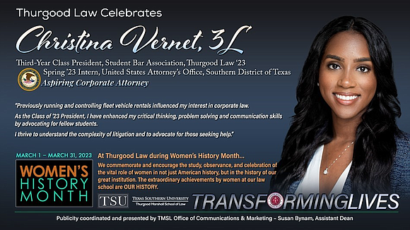 It’s Women’s History Month! And, what better way to start it off than by celebrating the GREAT women within Thurgood …