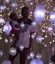 Installation view of Pipilotti Rist exhibition 2017