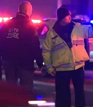 A woman is dead and eight others are injured "as a result of a large crowd pushing" during a concert Sunday night in Rochester, New York, police said.
Mandatory Credit:	WABC