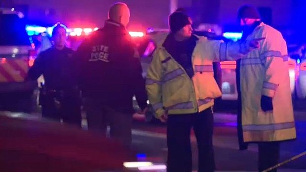 A woman is dead and eight others are injured "as a result of a large crowd pushing" during a concert Sunday night in Rochester, New York, police said.
Mandatory Credit:	WABC