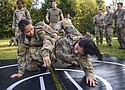 Soldiers conduct Modern Army Combatives training at Fort George G. Meade, Md., July 22, 2022. (U.S. Army photo by Sgt. Henry Villarama)