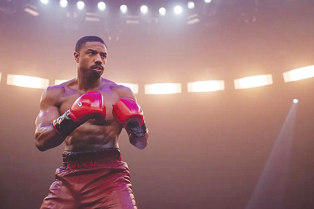 Michael B. Jordan made his directorial debut with “Creed III,” which pits his character Adonis Creed against a childhood friend, Dame, played by Jonathan Majors.