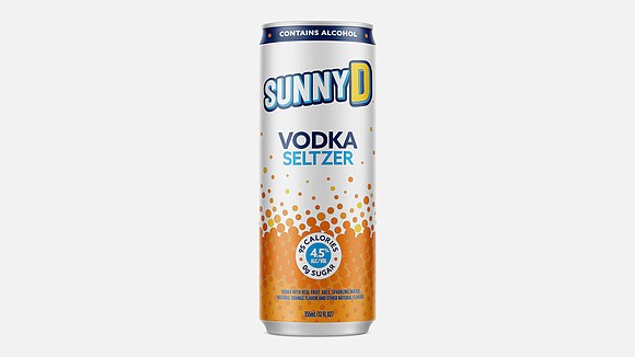 SunnyD, the flavorful orange drink chugged from childhood by millennials, is embracing one of its more collegial cocktail combinations.