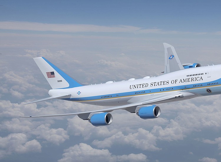 New color scheme unveiled for Air Force One that discards Trump's design