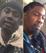 (From left to right) LaTavia Washington McGee and Eric Williams survived the kidnapping, while Shaeed Woodard and Zindell Brown were killed.
Mandatory Credit:	From Michele Williams & Facebook