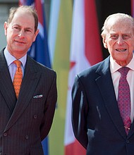 Prince Edward has taken on many duties previously held by Prince Philip, including the development of the Duke of Edinburgh's Awards.
Mandatory Credit:	Mark Cuthbert/UK Press/Getty Images