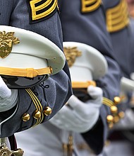 Incidents of sexual assault at US military service academies were at the highest rate on record in the 2021-2022 academic year, according to a new report released on March 10.
Mandatory Credit:	Michael M. Santiago/Getty Images