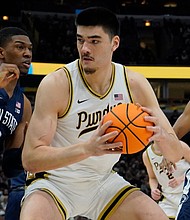 The Boilermakers will play the winner of Texas Southern and Fairleigh Dickinson in the first round.
Mandatory Credit:	David Banks/USA Today/Reuters