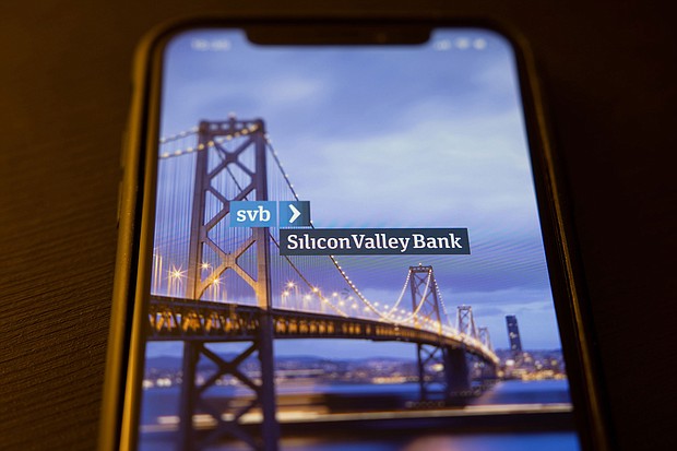 Many bank customers are worried following the Silicon Valley Bank's stunning collapse,
Mandatory Credit:	Andrey Rudakov/Bloomberg/Getty Images