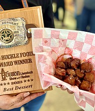 Cajun Cowboy's Deep Fried Bread Pudding