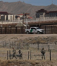 US Border Patrol Chief Raul Ortiz on March 15 said the US does not have "operational control" of the southern border, contradicting a stance previously taken by Department of Homeland Security Secretary Alejandro Mayorkas.
Mandatory Credit:	Herika Martinez/AFP/Getty Images