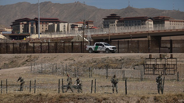 US Border Patrol Chief Raul Ortiz on March 15 said the US does not have "operational control" of the southern border, contradicting a stance previously taken by Department of Homeland Security Secretary Alejandro Mayorkas.
Mandatory Credit:	Herika Martinez/AFP/Getty Images