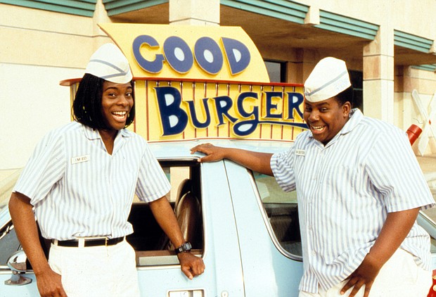 Kel Mitchell and Kenan Thompson in the 1997 film "Good Burger."
Mandatory Credit:	Everett Collection