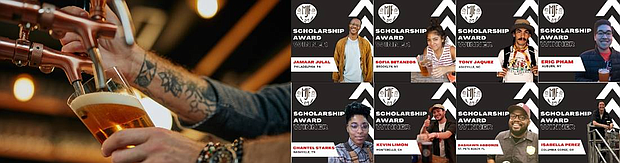 2023 MJF Scholarship Award Winners and future brewing and distilling innovators