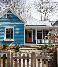 Home prices fell in February. Pictured is a home for sale in Atlanta, on February 17.
Mandatory Credit:	Dustin Chambers/Bloomberg/Getty Images