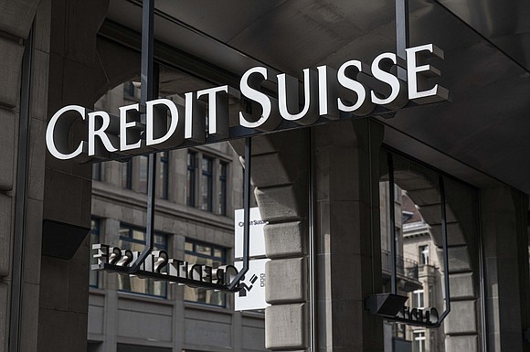 Hats, bags and gold bars emblazoned with Credit Suisse's logo are being sold on resale sites, having popped up mere …