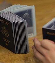 On March 23, US Secretary of State Antony Blinken said the State Department is facing an "unprecedented demand" for passports, and has increased staffing and resources to deal with it.
Mandatory Credit:	Joe Raedle/Getty Images
