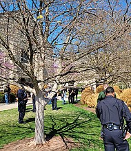 Three children and three adults were killed Monday at the Covenant School in Nashville, Tennessee, a spokesperson for Metro Nashville Police said.
Mandatory Credit:	From Metro Nashville Police