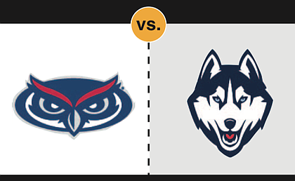 Florida Atlantic Owls vs. Connecticut Huskies