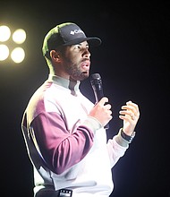 Nascar driver Bubba Wallace was back in town for his second block party at Richmond Raceway on March 31. Despite the rain, Mr. Wallace took the stage to share what he enjoys about Richmond during his “Bubba’s Block Party.”