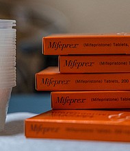 Boxes of mifepristone, the first pill given in a medical abortion, are prepared for patients at Women's Reproductive Clinic of New Mexico in Santa Teresa, January 13.
Mandatory Credit:	Evelyn Hockstein/Reuters
