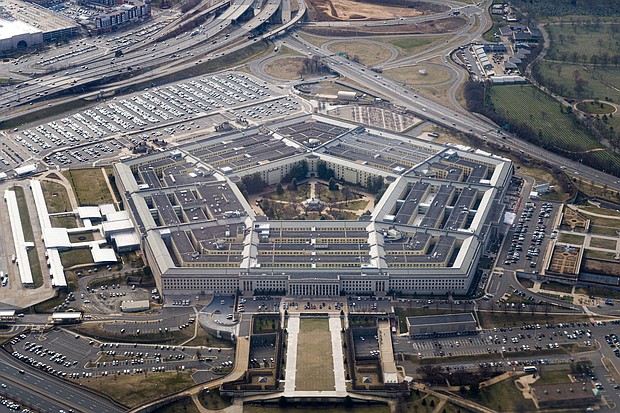 The Pentagon is launching a criminal investigation into who may have been behind the US intelligence documents leak.
Mandatory Credit:	Joshua Roberts/Reuters