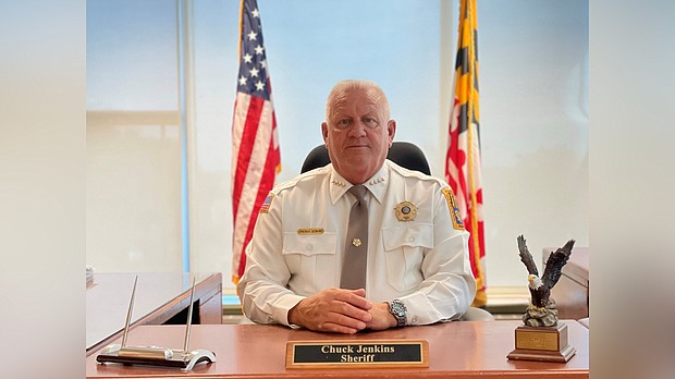 Frederick County Sheriff Charles Jenkins has been indicted in connection with a scheme to illegally obtain machine guns, federal authorities said.
Mandatory Credit:	Frederick County Sheriff's Office/Facebook