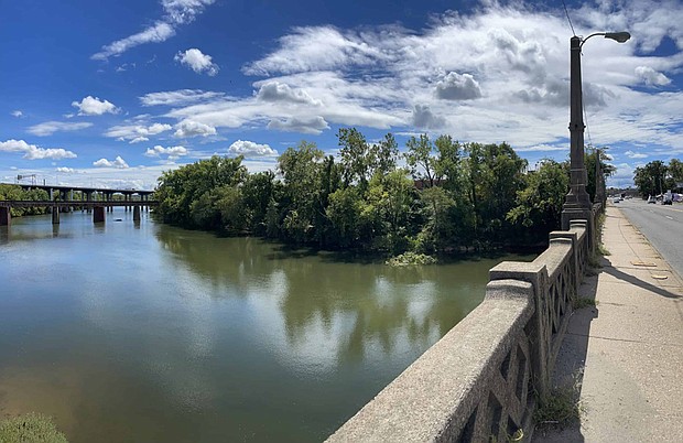 If purchased by the City of Richmond, Mayo Island, once a summer recreation area and home to minor league baseball in Richmond, will become part of James River Park.
