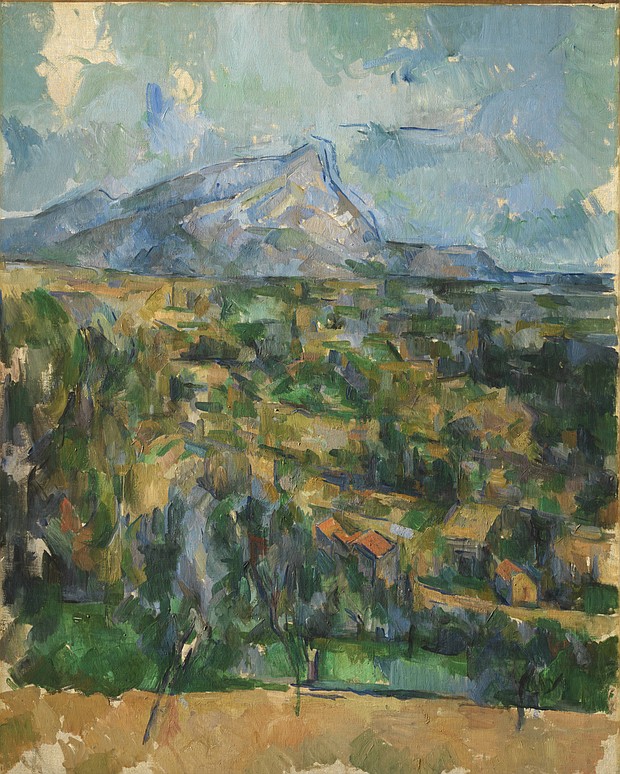 Cezanne, Mont Sainte-Victoire, c. 1904