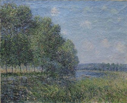 Sisley, River View, 1889