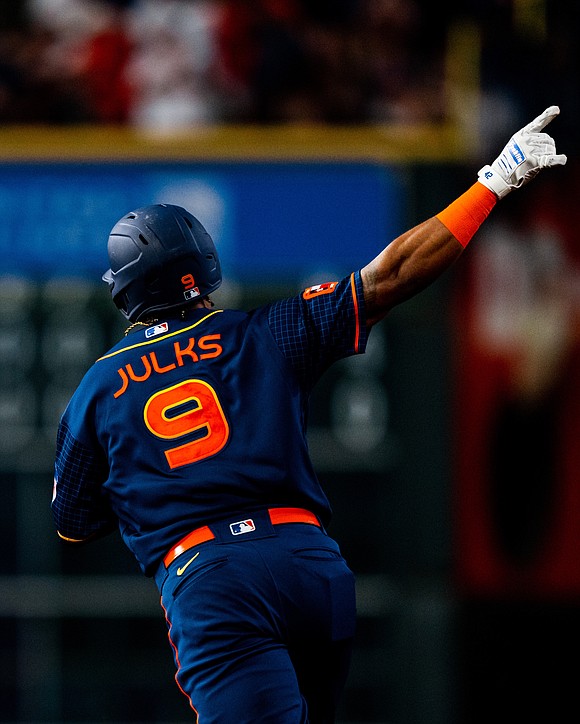 It has been an exhilarating two weeks for Houston Astros rookie reserve outfielder Corey Julks.