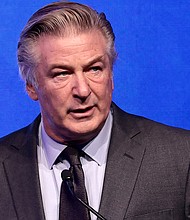Prosecutors in the "Rust" fatal shooting case plan to file a notice to dismiss involuntary manslaughter charges against Alec Baldwin, his attorney, Luke Nikas, tells CNN. Baldwin is seen here in New York in 2021.
Mandatory Credit:	Dimitrios Kambouris/Getty Images
