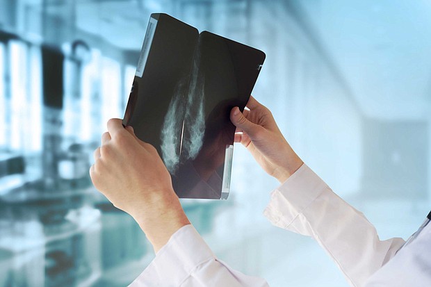 The American Cancer Society currently recommends that all women consider mammogram screenings for breast cancer risk starting at the age of 40.
Mandatory Credit:	Shutterstock