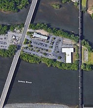 If purchased by the City of Richmond, Mayo Island, once a summer recreation area and home to minor league baseball in Richmond, will become part of James River Park.