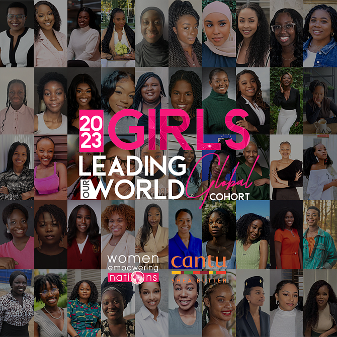 2023 Girls Leading Our World (GLOW) Global Cohort. PRNewsFoto.