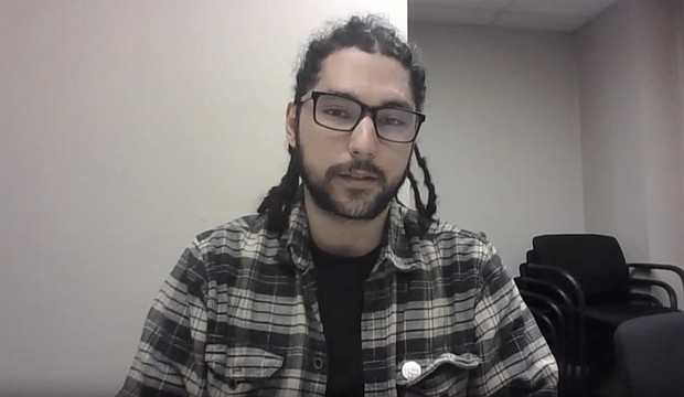 Klint Ludwig says his grandfather has made racist remarks and espoused conspiracy theories.
Mandatory Credit:	CNN