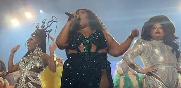 Lizzo performs in protest to Tennessee Law