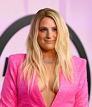 Meghan Trainor said she was fired up by the recent school shootings in the United States.
Mandatory Credit:	Gilbert Flores/Variety/Getty Images