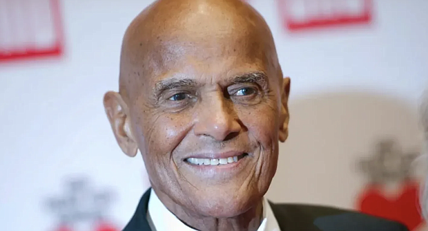 Harry Belafonte arrives at a charity gala in Berlin on Dec. 6, 2014. Belafonte starred on the stage and screen while lending his voice to a number of social justice and environmental causes. (Steffi Loos/The Associated Press)
