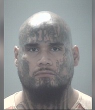 Oscar Solis is accused of killing an Uber Eats delivery driver while trying to rob him, authorities say.
Mandatory Credit:	Pasco County Jail