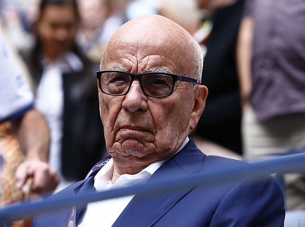 Fox News will give Smartmatic additional documents about Fox Corp. Chairman Rupert Murdoch, pictured here in 2017, and other senior corporate executives.
Mandatory Credit:	Julio Cortez/AP