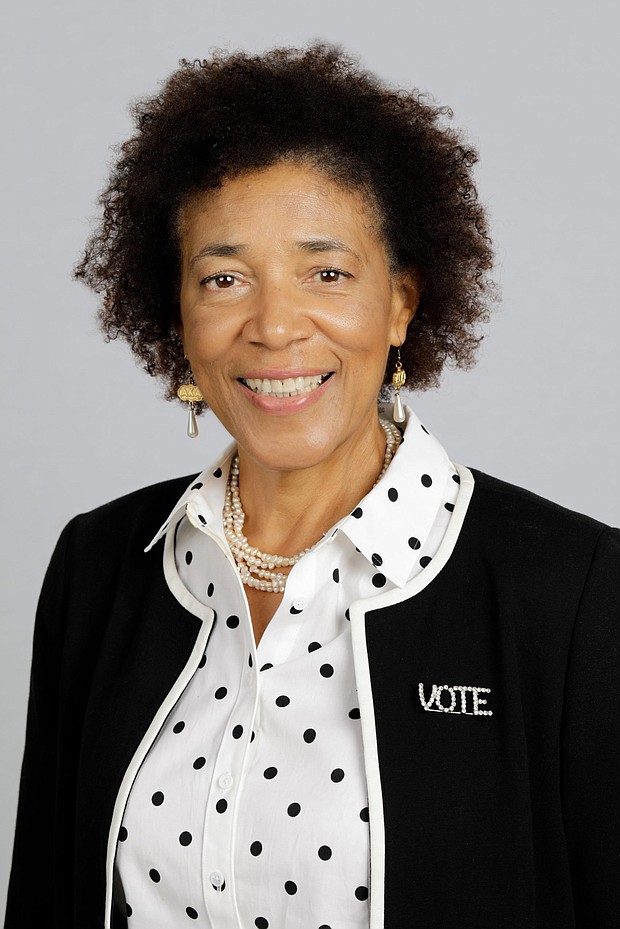 Cecile M. Scoon, president of the League of Women Voters of Florida